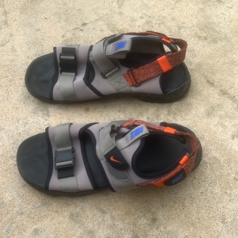 Nike Men's Canyon Slide Agc Moon Fossil Orange Size 14 View 3